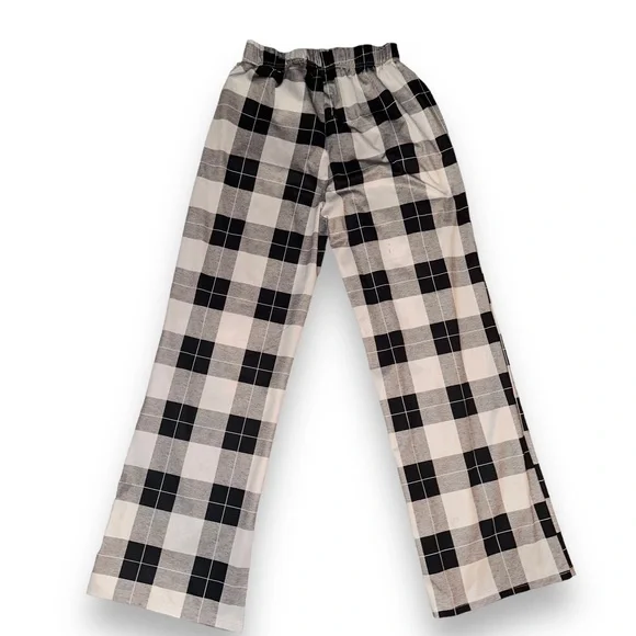 Shein black and white plaid pants - Picture 1 of 3